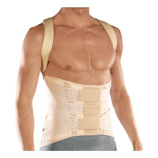 Busto Dorso-Lombare con Tiranti PR11335 Uomo RO+TEN