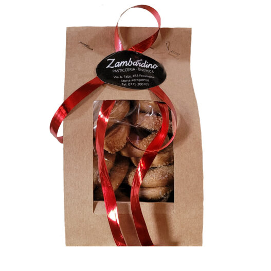 Ciambelline al vino artigianali da 250gr