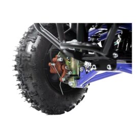 Mini Quad Big Racing Bambino 49 CC Ruota 6 Telaio Maggiorato Blu (5)