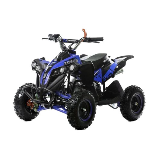 Mini Quad Big Racing Bambino 49 CC Ruota 6 Telaio Maggiorato Blu