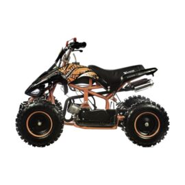 Mini Quad Racing Bambino 49 CC Ruota 6 Arancio (2)