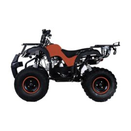 Quad Hummer N8 4 Tempi 125CC Ruota 8 Con Retro Rosso (2)