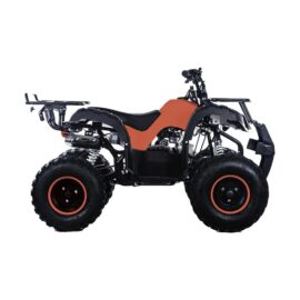 Quad Hummer N8 4 Tempi 125CC Ruota 8 Con Retro Rosso (3)