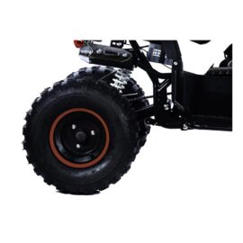 Quad Hummer N8 4 Tempi 125CC Ruota 8 Con Retro Rosso (5)