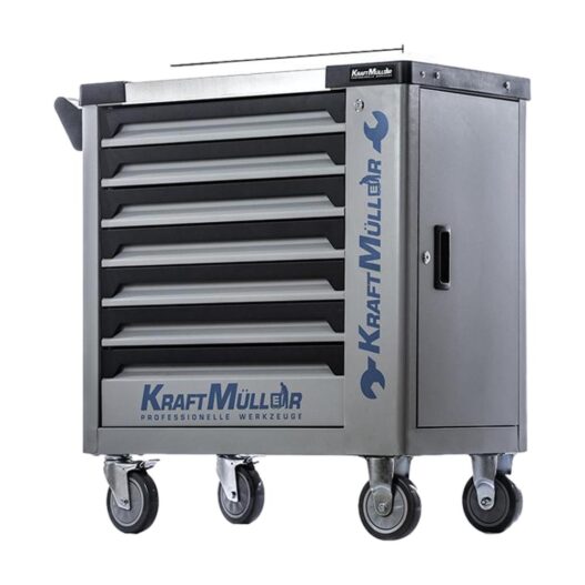 CARRELLO PORTAUTENSILI 7 CASSETTI 7 COMPLETI CON SPORTELLO LATERALE DINAMOMETRICA