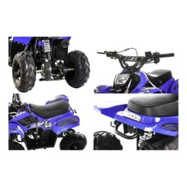 MINIQUAD RFZ 110 CC 4 TEMPI CON RETROMARCIA E ACCENSIONE ELETTRICA RUOTA 6 BLU (3)