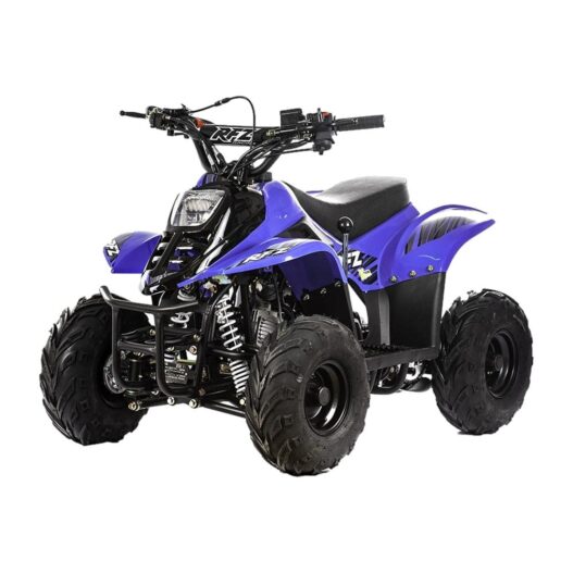 MINIQUAD RFZ 110 CC 4 TEMPI CON RETROMARCIA E ACCENSIONE ELETTRICA RUOTA 6 BLU