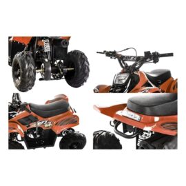 MINIQUAD RFZ 110 CC 4 TEMPI CON RETROMARCIA E ACCENSIONE ELETTRICA RUOTA 6 ROSSO (3)