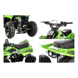 MINIQUAD RFZ 110 CC 4 TEMPI CON RETROMARCIA E ACCENSIONE ELETTRICA RUOTA 6 VERDE (3)