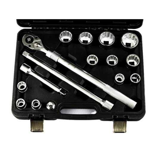 SET CHIAVI BUSSOLE POLIGONALI AUTO CAMION DA 34