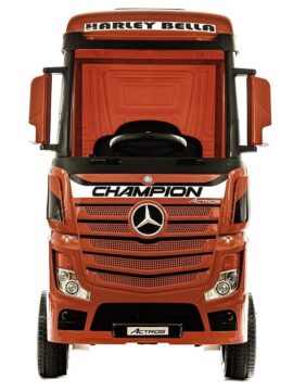 CAMION BAMBINI SUPER 4X4 TRUCK MERCEDES ACTROS 4 MOTORI CON TELECOMANDO 12V