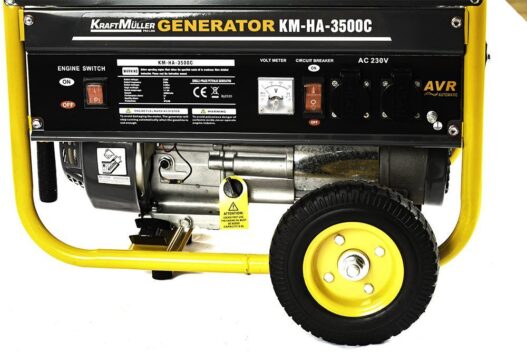 GENERATORE DI CORRENTE GRUPPO ELETTROGENO 4 TEMPI 220V 2800W CON AVR KRAFT MULLER