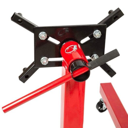 CAVALLETTO SUPPORTO MOTORE GIREVOLE 360° PORTATA 650KG KRAFT MULLER