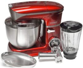ROYALTY LINE PLANETARIA IMPASTATRICE FRULLATORE TRITACARNE MULTIFUNZIONE 1900W 6.5LT