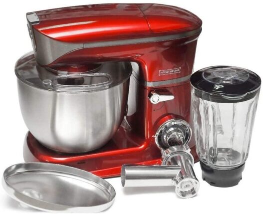 ROYALTY LINE PLANETARIA IMPASTATRICE FRULLATORE TRITACARNE MULTIFUNZIONE 1900W 6.5LT