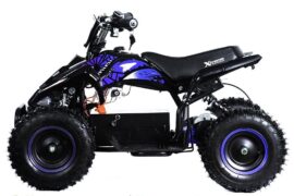 MINIQUAD ELETTRICO 800 W RACING CON LUCI RETRO RUOTA 6 XTREME MOTOSPORT