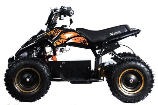 MINIQUAD ELETTRICO 800 W RACING CON LUCI RETRO RUOTA 6 XTREME MOTOSPORT