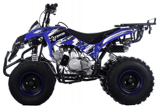 QUAD RACING SPORT W8 LUX 125CC RUOTA 8 FRENI A DISCO 3 MARCE  CON RETRO XTREME MOTOSPORT