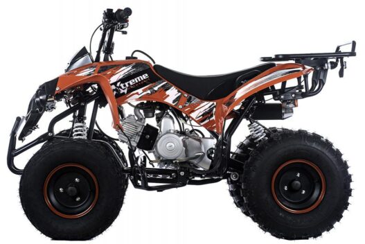 QUAD RACING SPORT W8 LUX 125CC RUOTA 8 FRENI A DISCO 3 MARCE  CON RETRO XTREME MOTOSPORT
