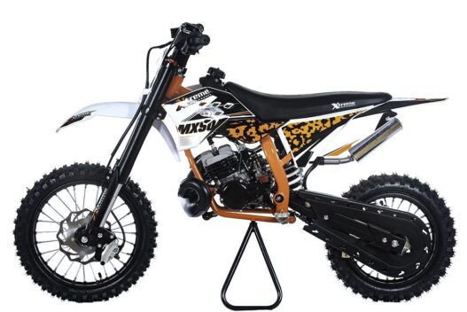 MINI-CROSS MX XTREME 50 CC FRENI IDRAULICI FORCELLE STELO ROVESCIATO 2 TEMPI  9CV XTREME MOTOSPORT