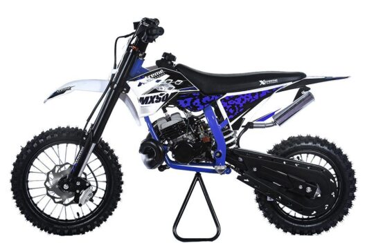 MINI-CROSS MX XTREME 50 CC FRENI IDRAULICI FORCELLE STELO ROVESCIATO 2 TEMPI  9CV XTREME MOTOSPORT
