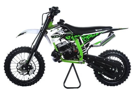 MINI-CROSS MX XTREME 50 CC FRENI IDRAULICI FORCELLE STELO ROVESCIATO 2 TEMPI  9CV XTREME MOTOSPORT