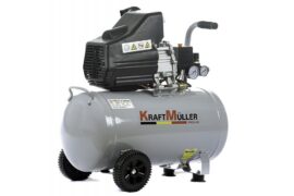 COMPRESSORE 50 LITRI LUBRIFICATO OLIO KRAFT MULLER