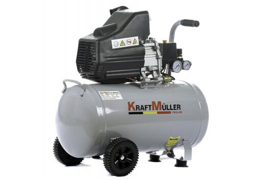 COMPRESSORE 50 LITRI LUBRIFICATO OLIO KRAFT MULLER
