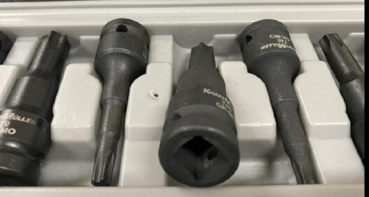 KRAFT MULLER SET 8  CHIAVI RINFORZATE LUNGHE A BUSSOLA TORX MASCHIO
