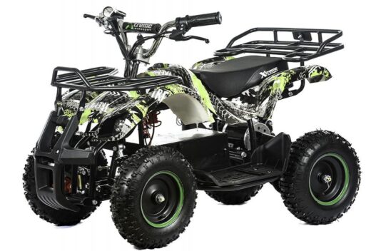 MINIQUAD ELETTRICO 800 W HUMMER LUX CON LUCI RETRO RUOTA 6 XTREME MOTOSPORT