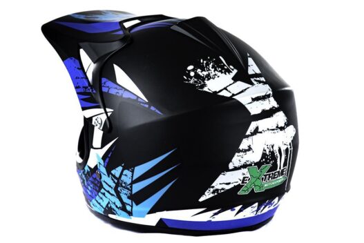 Casco Motocross Quad Pit-Bike Bambini e Ragazzi Black Blue – gooItaly.it